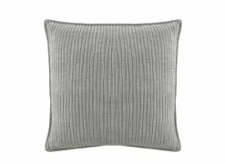 Kussen Juliette 45x45cm - stof - lichtgrijs