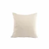 Kussen Julot 45x45cm - stof - ivoor