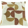 Kussen Lake 45x45cm - stof - merlot