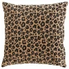 Kussen Lynra 40x40cm - polyester - zwart & bruin