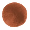 Kussen Marshmallow  Ø40cm - stof - roest