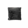 Kussen Zaya 45x45cm - stof - charcoal grey