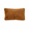 Kussen Zaya 50x30cm - stof - tobacco brown