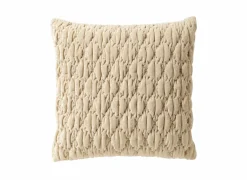 Kussen Zion 45x45cm - polyester - tofu