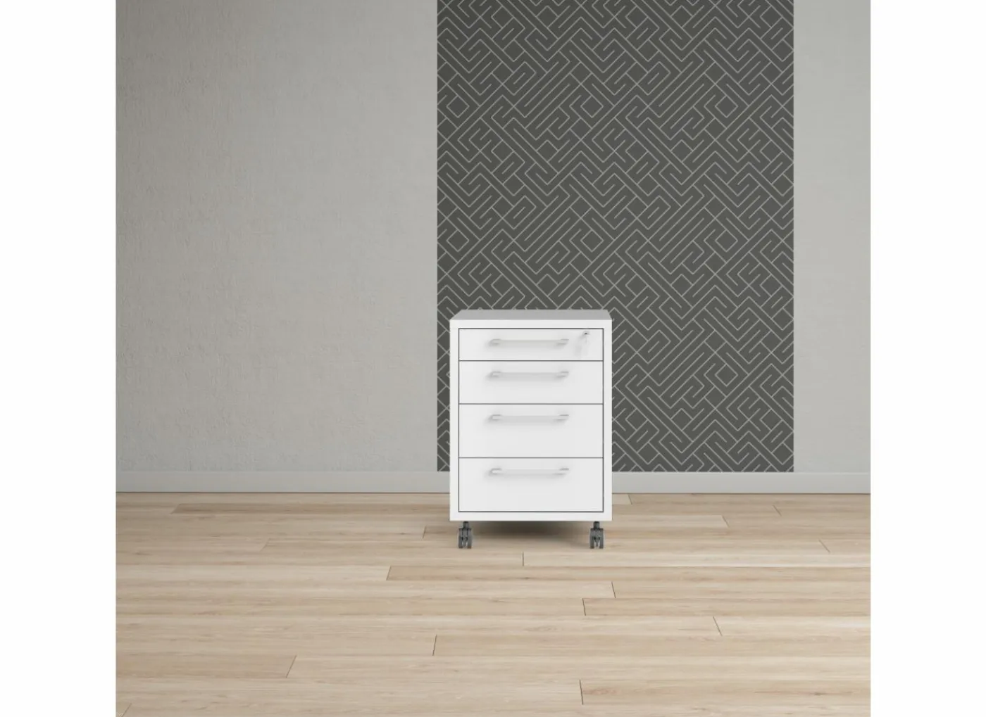 Ladeblok Prima 48x49x68cm - decor - wit
