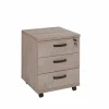 Ladeblok Rio 2 48x48x59cm - melamine - humus eik