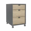 Ladeblok Sign 41x48x61cm - decor - mat grijs & jackson hickory