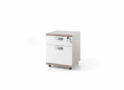 Ladeblok Turbo1 49x48x59cm - melamine - herfst eik & wit
