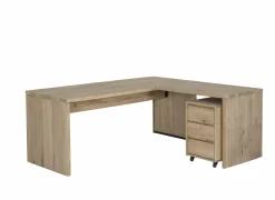 Ladeblok Yoda 44x53x66cm - eik massief & fineer & decor - naturel
