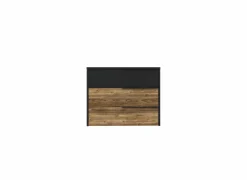 Ladekast Jabim 100x42x80cm - decor - alpine picea & zwart
