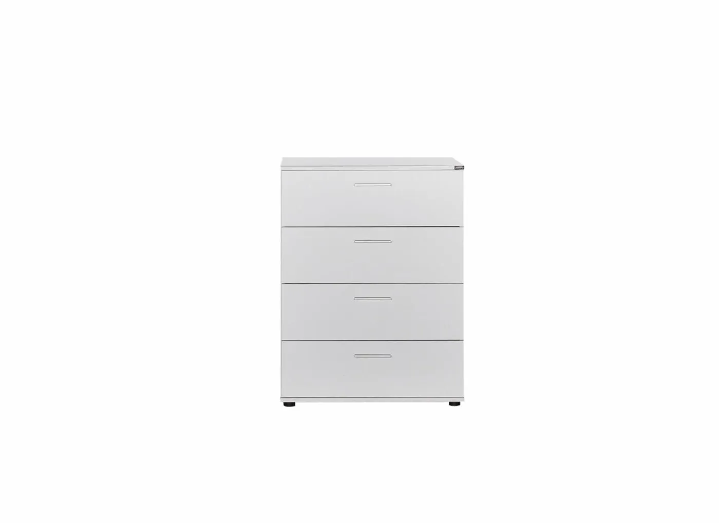 Ladekast Komodo 73x44x96cm - melamine - wit