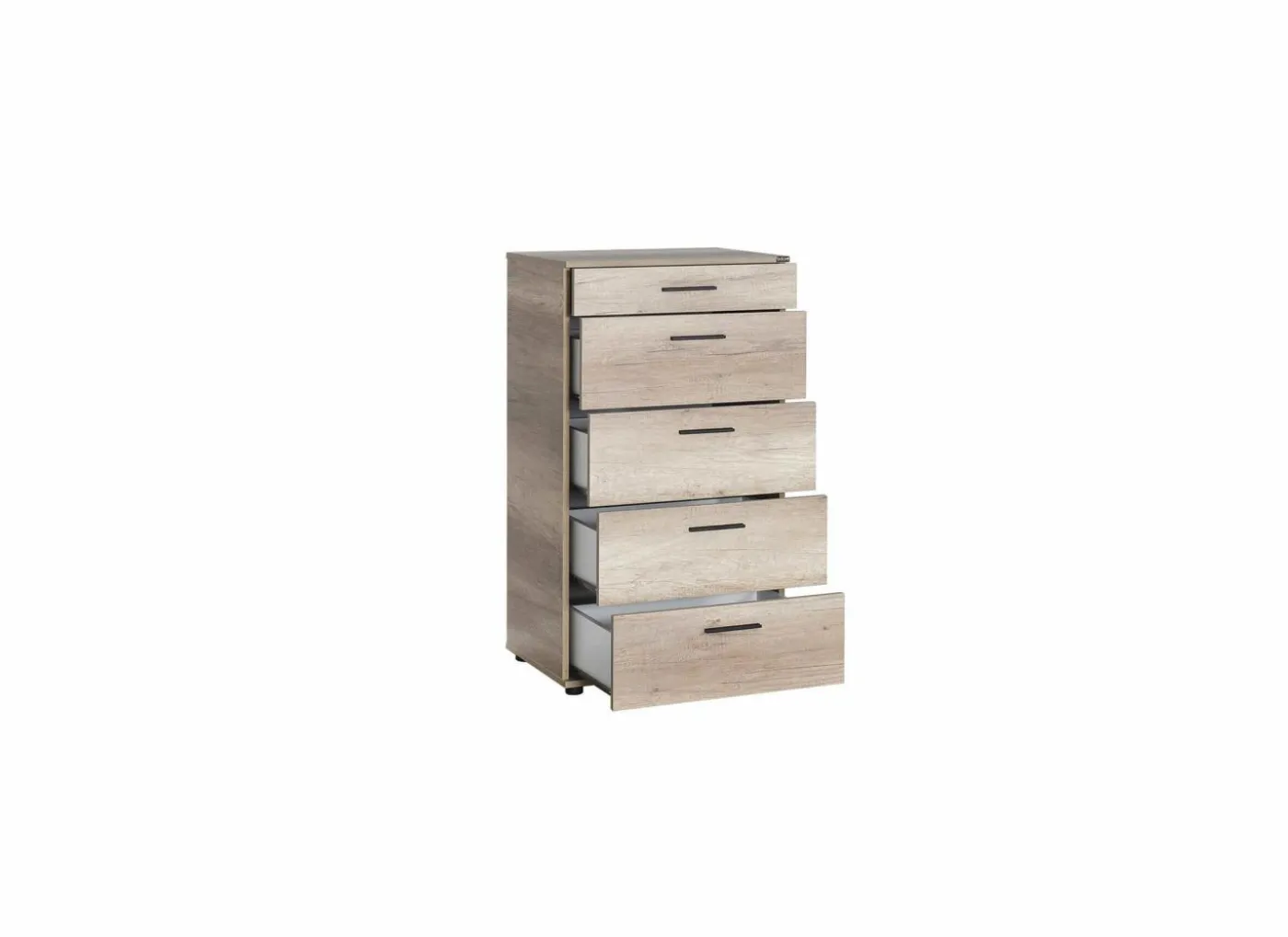 Ladekast Komodo 60x44x108cm - melamine - tori