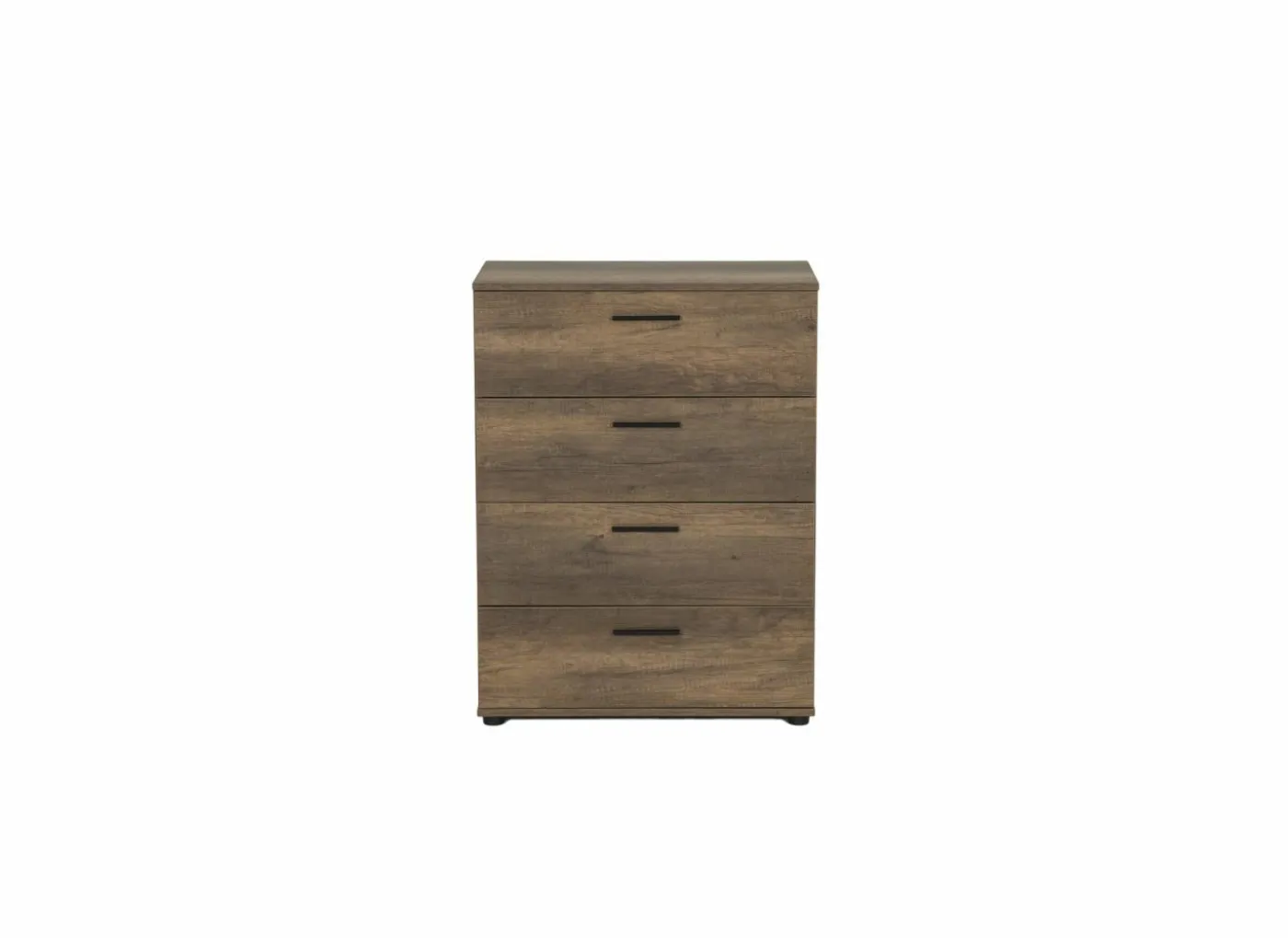 Ladekast Komodo 73x44x96cm - melamine - walnoot