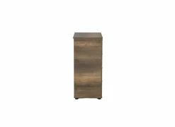 Ladekast Komodo 73x44x96cm - melamine - walnoot