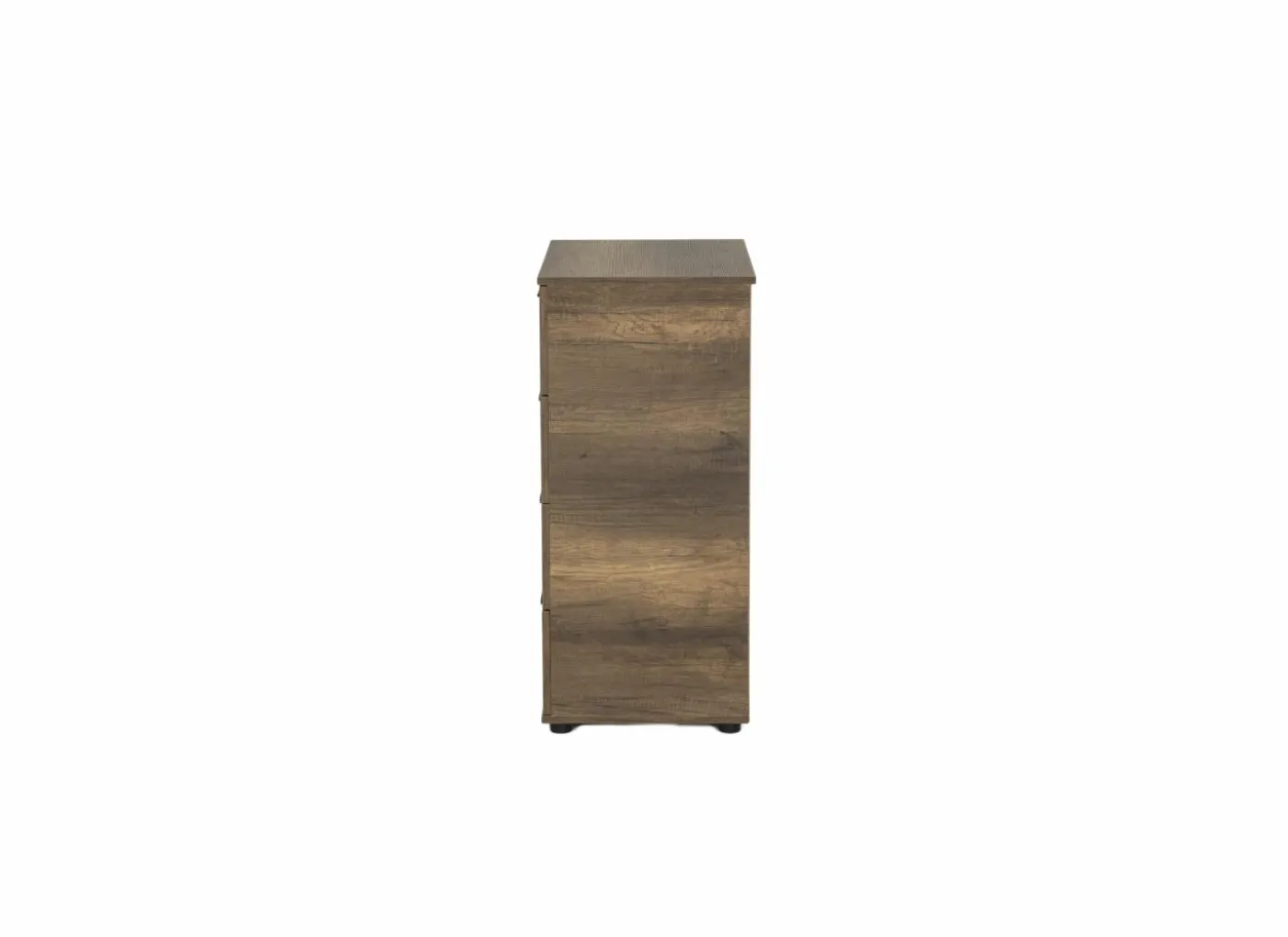 Ladekast Komodo 73x44x96cm - melamine - walnoot