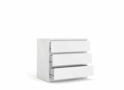 Ladekast Naia 77x50x71cm - MDF - wit hoogglans