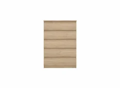 Ladekast Naia 77x50x112cm - melamine - jackson hickory