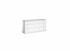 Ladekast Paris 183x49x87cm - decor - wit