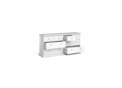 Ladekast Paris 183x49x87cm - decor - wit