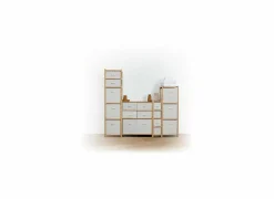 Ladekast Tidy 35x33x144,3cm - bamboe - naturel