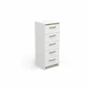 Ladekast Watson 43x40x107cm - decor - kronberg eik & wit