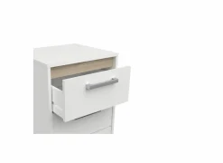 Ladekast Watson 43x40x107cm - decor - kronberg eik & wit