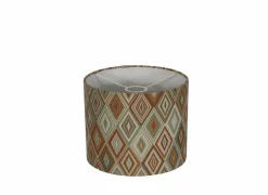Lampenkap Ø25cm - stof - oranje