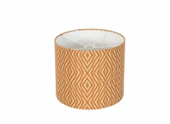 Lampenkap Ø35x30cm - stof - oranje