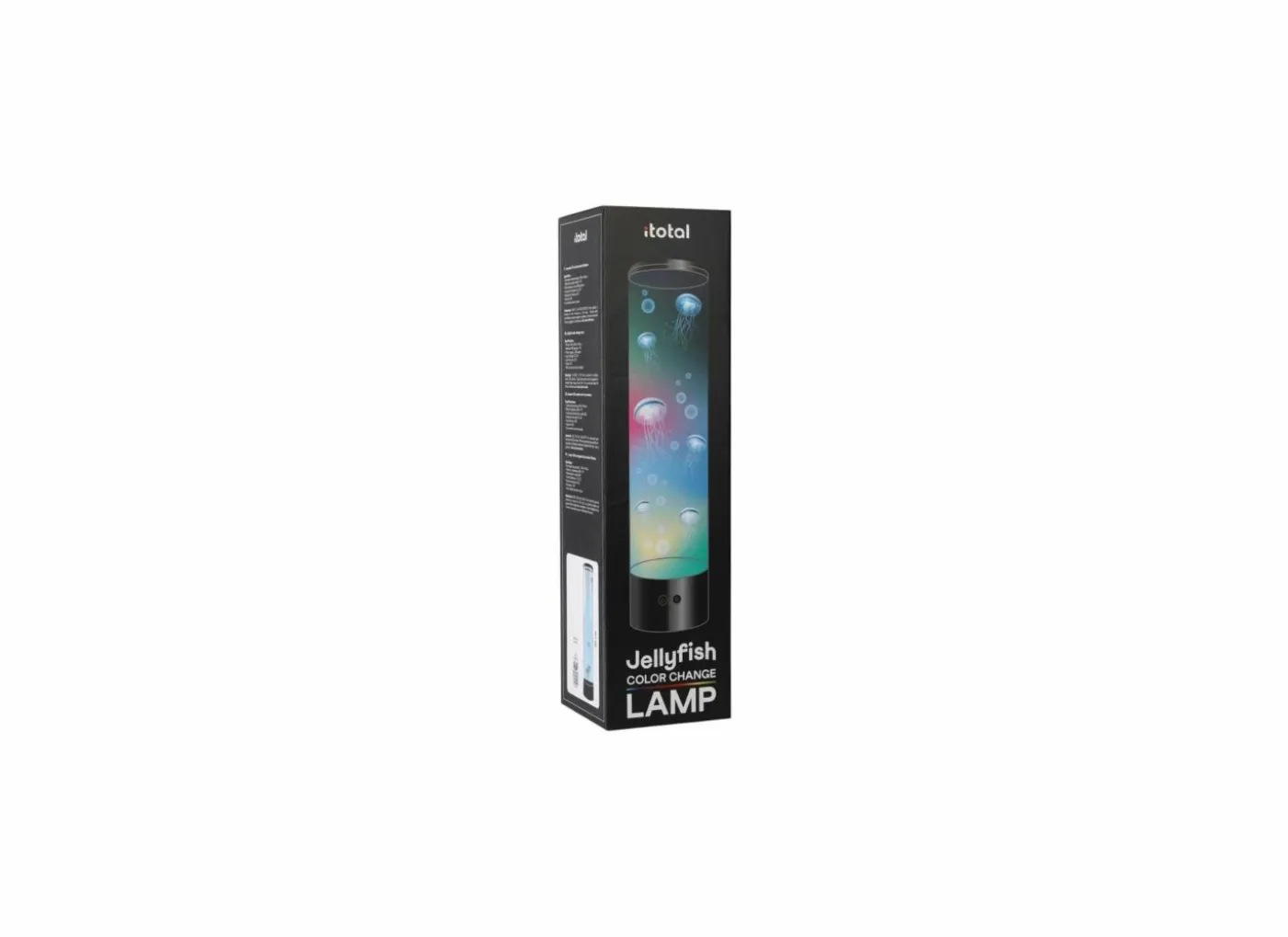 LED lamp Jellyfish met afstandsbediening H70cm - kunststof & glas - multicolor