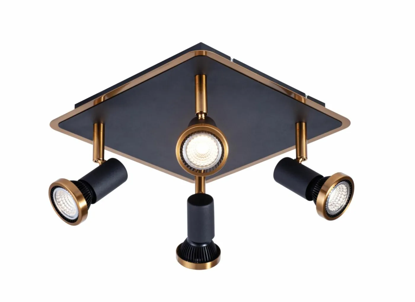 LED spot met 4 spots 5W GU10