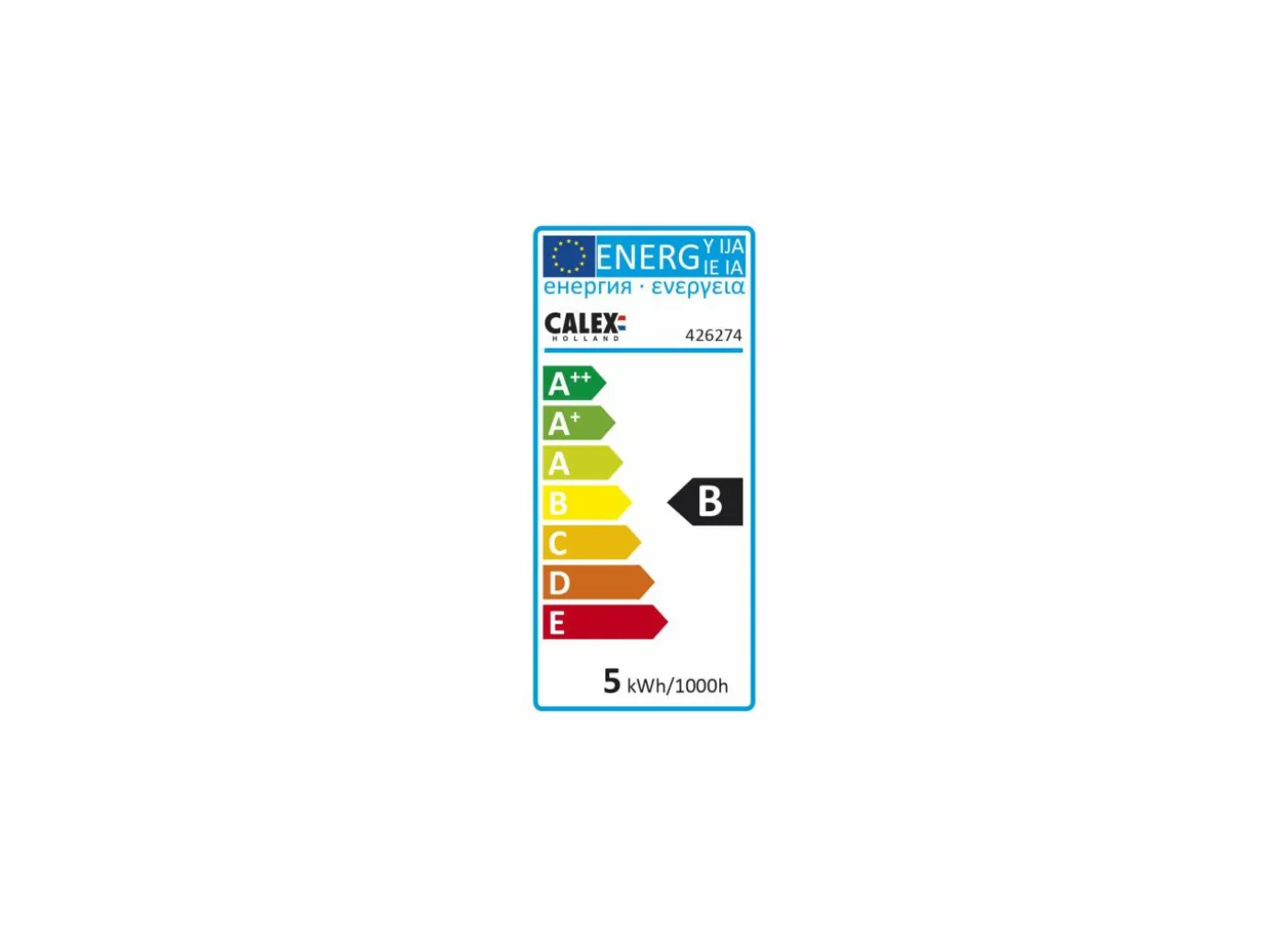 LED-lamp Boden Led Colors 5W E27