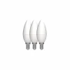 Ledlamp Kaars 3,4W E14 - 3 stuks