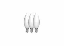 Ledlamp Kaars 3,4W E14 - 3 stuks