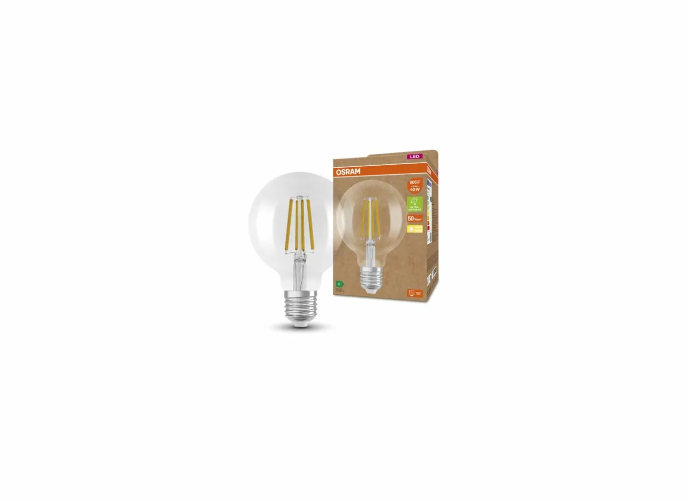 Ledlamp 3,8W E27