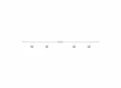Ledspot EasyT met 4 spots 4W GU10 aluminium wit