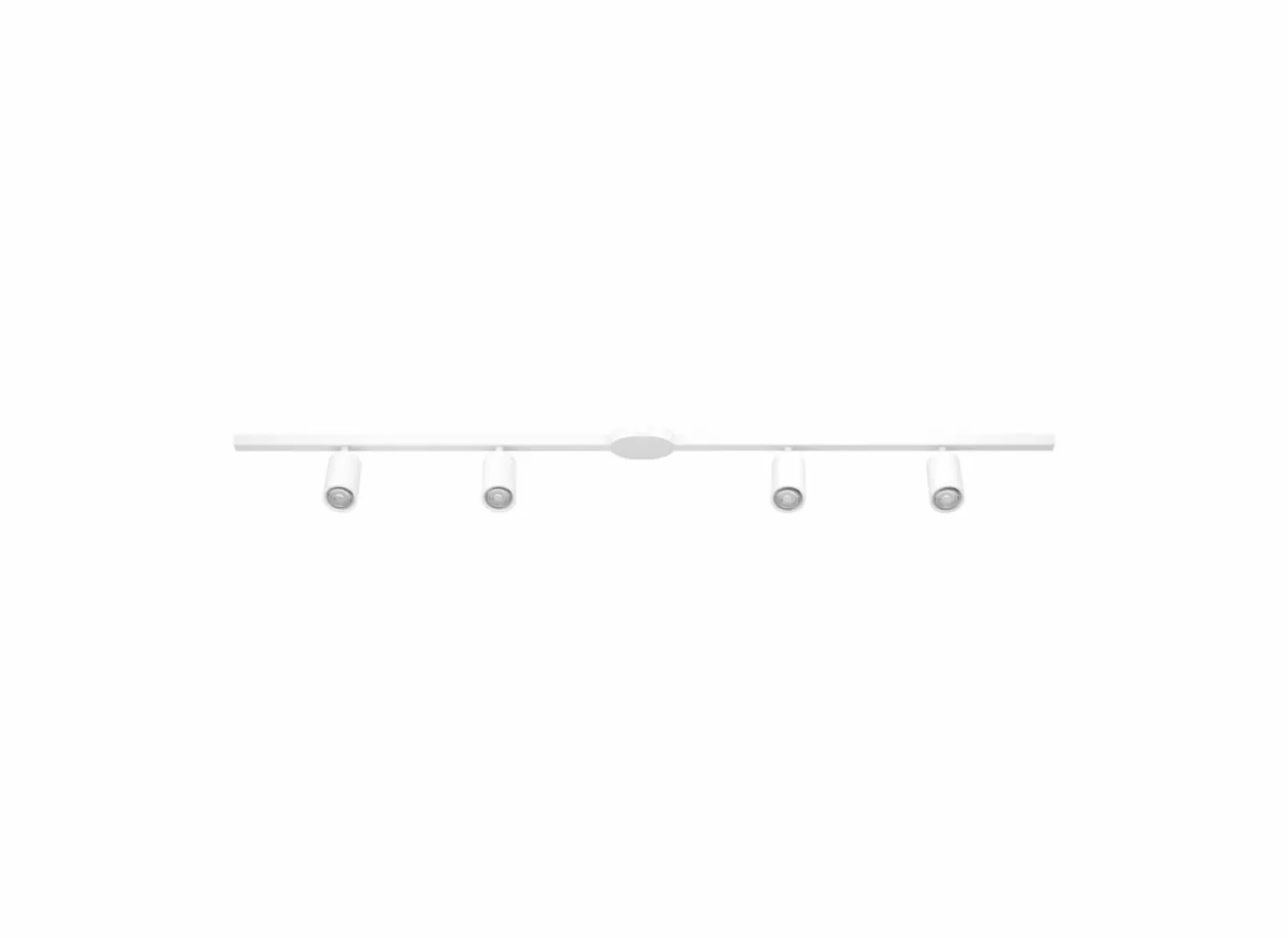 Ledspot EasyT met 4 spots 4W GU10 aluminium wit