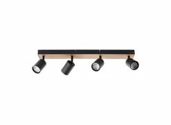 Ledspot Jello Wood met 4 spots 4,5W GU10