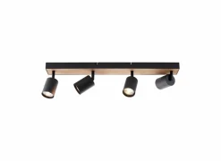 Ledspot Jello Wood met 4 spots 4,5W GU10