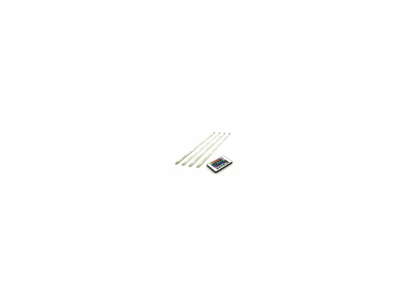 Ledstrip RGB IP44 set van 4