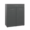 Linnenbox 80x40x98cm - decor - grafiet