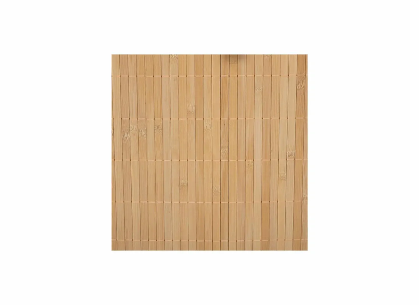 Linnenmand met 2 vakken 52x32x63cm - bamboe - naturel