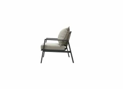 Loungeset Arctica aluminium antraciet