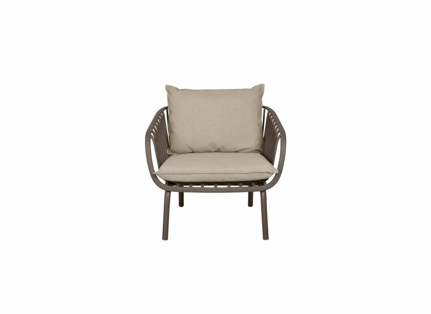Loungeset Copacabana metaal - taupe