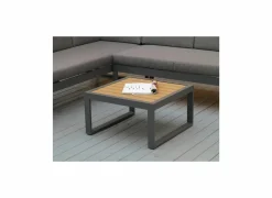 Loungeset Yin aluminium - antraciet