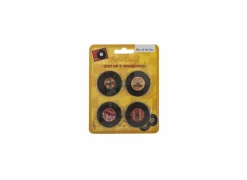 Magneten Retro Vinyl set van 4
