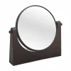 Make-up spiegel Ebony 14,3x21,5cm - ebbenhout - pecan