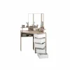 Make-up tafel Sweet met spiegel 114x114x142cm