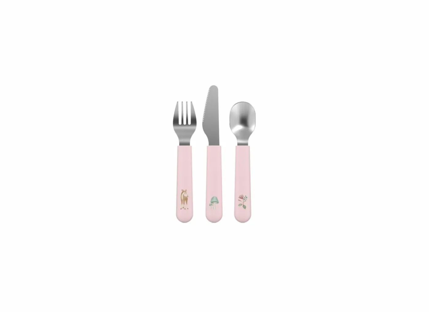 Mio Kinderbestekset 3-delig - kunststof - fairy garden