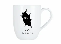 Mok Cosy Can't break me 53cl - porselein - wit