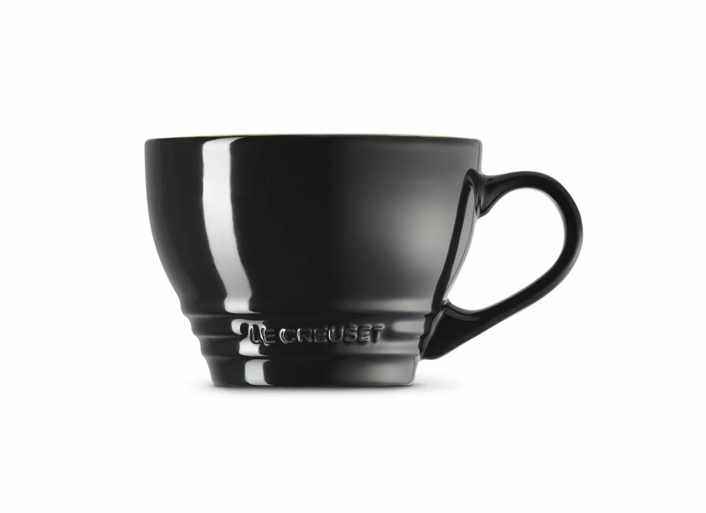 Mok Le Creuset 40cl - keramiek - ebbenzwart